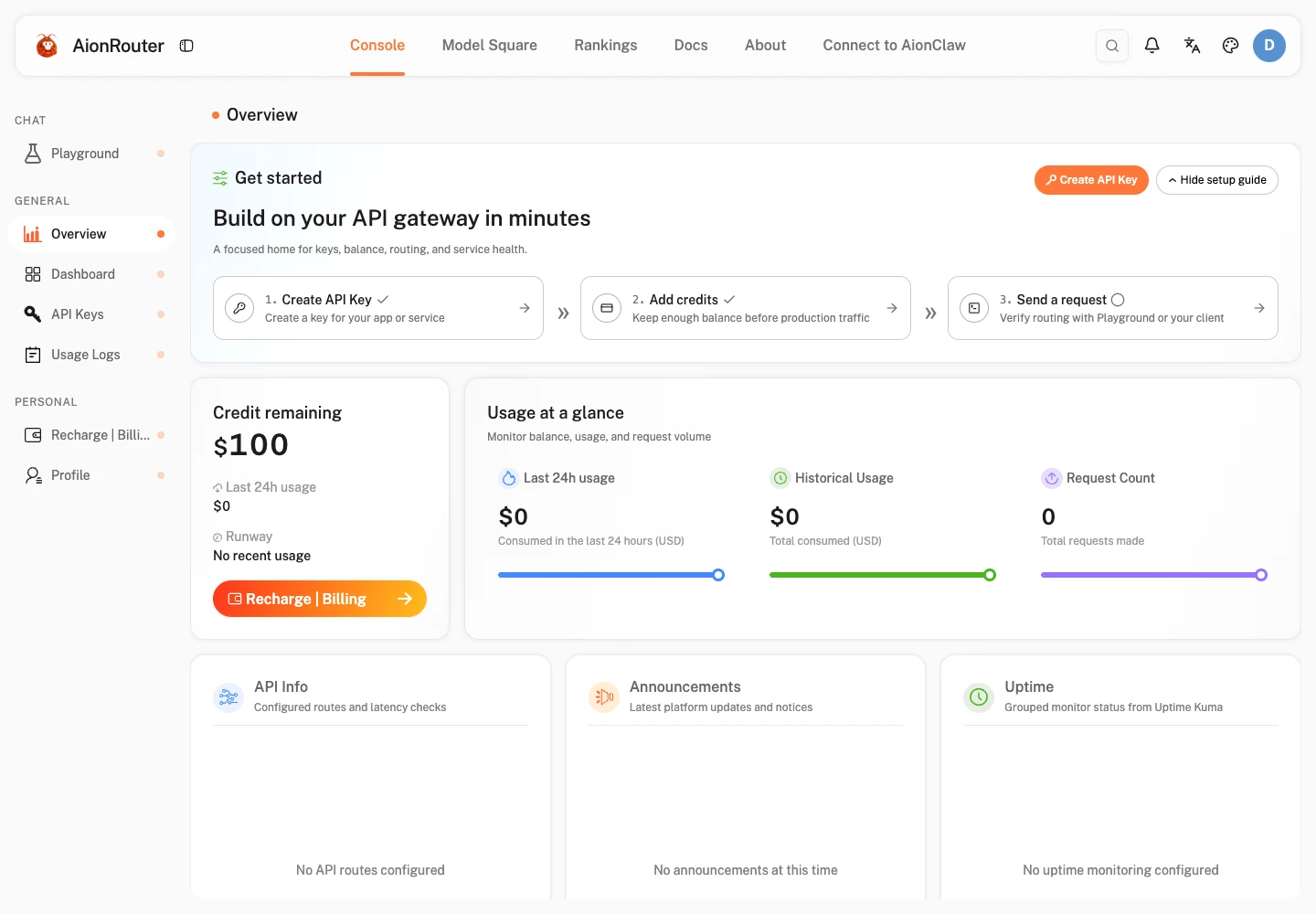 Interface example